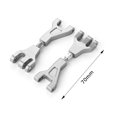 thumbnail image 3 of Ounissouiy RCGOFFLOW Brazo de suspensión delantero Brazo de suspensión delantero Rc mejorado para camiones monstruo 1/10 XTE XBE Kits de construcción modelo Plata, 3 of 5