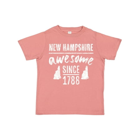 

Inktastic New Hampshire Awesome Since 1788 Gift Toddler Boy or Toddler Girl T-Shirt