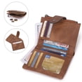 thumbnail image 4 of Billetera CLUCI pequeña de piel plegable para mujer con monedero, 4 of 8