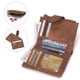 thumbnail image 4 of Billetera CLUCI pequeña de piel plegable para mujer con monedero, 4 of 8