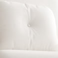 thumbnail image 4 of 3-in-1 Convertible Sleeper Chair Bed - Adjustable Backrest Sofa Bed with Pillow, White Grass Cloth, 4 of 12