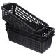 thumbnail image 4 of 4pcs Plastic Storage Basket Desktop Organizer Basket Organizer Kitchen Plastic Basket Storage Bins, 4 of 6