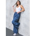 thumbnail image 4 of Flying Tomato Free Market Women's Super High Waist Wide-Leg Jeans (Denim, Medium), 4 of 4