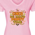 thumbnail image 4 of Inktastic Cinco De Mayo Party Women's V-Neck T-Shirt, 4 of 5