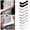 Mixed, variant on Sun Sleeves with Thumb Hole for Men and Women - Lightweight Arm Cover Sleeves for Summer Outdoor Sports, Cycling, Driving, Fishing, Hiking, Running, and Daily Activities, White, 14.96 Inch, 1 Pair