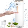thumbnail image 1 of Automatic Soap Dispenser  Rechargeable Touchless Foaming Soap Dispenser  Hand Free Automatic Sensor Soap Dispenser for Bathroom Kitchen Countertop  White  300ml / 10.2oz, 1 of 8
