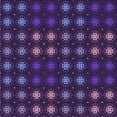 thumbnail image 1 of Ahgly Company Tapis d'Intérieur Lavable en Machine Carré Transitionnel Violet Foncé, 6 Pieds Carré, 1 of 7