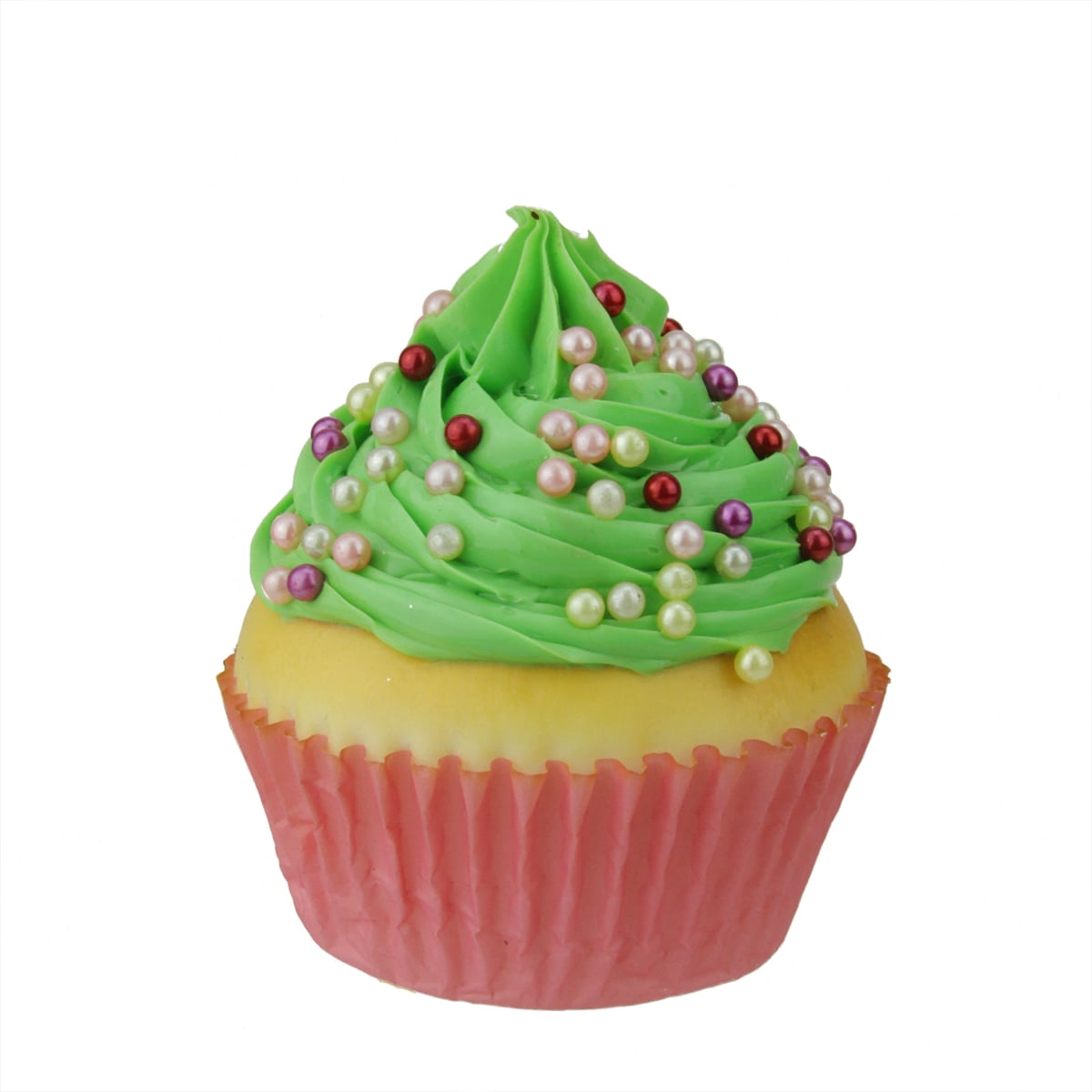 Cupcake with Sprinkles Ornament Set of 6