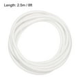 thumbnail image 2 of Uxcell Silicone Foam Seal Strip Sponge Rubber Cord Solid, White 4.5mm x 2.5m, 2 of 6
