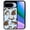 Brindle Brown English Bulldog Funny Playful Postures, variant on WIRESTER Shockproof Soft Rubber Cover Case for Samsung Galaxy A17 5G 6.7" 2025, Black White Tuxedo Cat Playful Postures On Teal