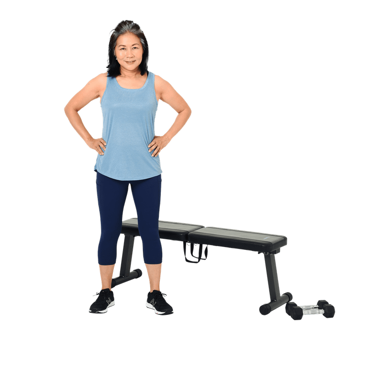 Prevention flat foldable weight bench sale