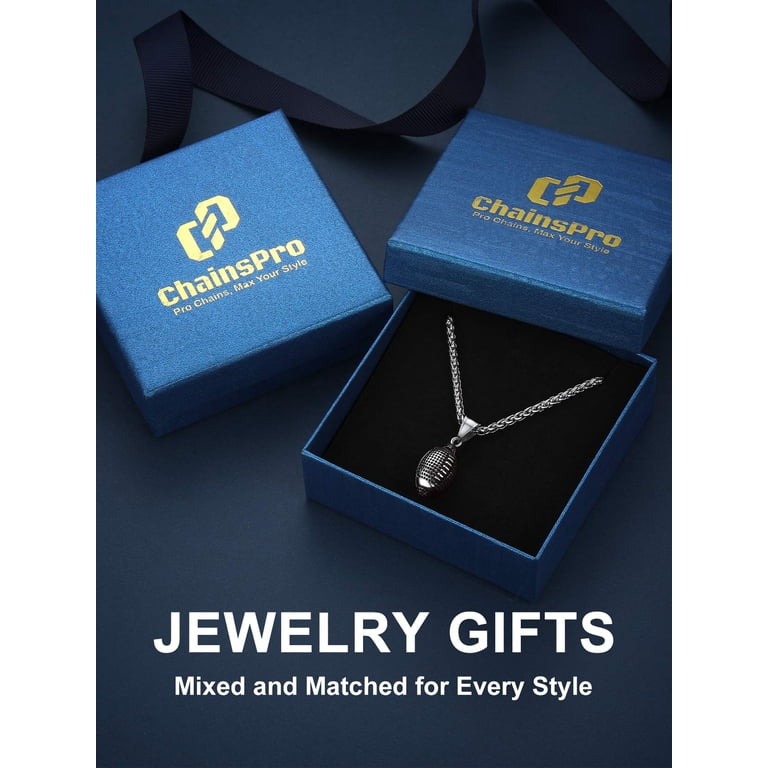 ChainsProMax Football Pendant Necklace for Men photo 7