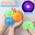 thumbnail image 1 of Pelota De Juguete Elástica Juguetes chirriantes para perros que brillan intensamente, color fácil de limpiar, aleatorio, no tóxico para suministros para mascotas pequeñas, 1 of 8
