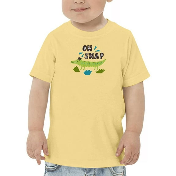 Oh Snap, Pirate Crocodile T-Shirt Toddler -Image by Shutterstock,  5 Toddler
