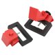 thumbnail image 4 of Circuit Breaker Lockout, Circuit Breaker Clamp On Lock Engineering&nbsp;Plastic Red Black High Low Temp Resistant For Less&nbsp;70mm&nbsp;Handle For Home Industry, 4 of 8