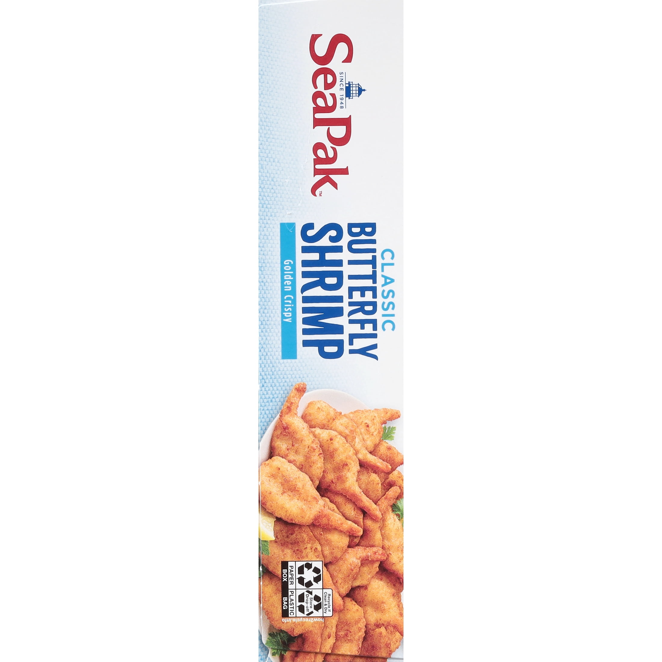 SeaPak Crispy Breaded Butterfly Shrimp, Easy to Bake, 18 oz, BAP Certified (Frozen)