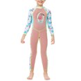 thumbnail image 1 of Niños con traje de trabajo de una pieza Flamingo Regalos para mujeres Bodismo Body Body Sun Abraf Snorkel Set Elastic Thermal Nylon Zipper Swimwear M sidaley OD003310-02, 1 of 7