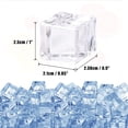 thumbnail image 2 of Cubitos de hielo artificiales HUIANER cuadrados acrílicos 2,5 cm, 20 unidades, 2 of 8