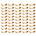 thumbnail image 2 of 50 platos desechables de papel de madera para servir - Bandeja desechable para aperitivos El 12x6cm, 2 of 9