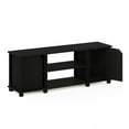 thumbnail image 5 of Furinno Brahms TV Stand with Shelves and Storage, Espresso/Black, 5 of 7