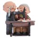 thumbnail image 1 of EeaseMX 1 figura de resina de pareja de ancianos enamorados, adorno de resina para aniversario de pareja de ancianos., 1 of 7