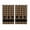 Brown, variant on Brown Black Plaid Kitchen Curtains Short 54 Inch Length, Vintage Rustic Star Buffalo Check Grommet Top Bedroom Living Room Curtains, Light Filtering Cafe Curtain Drapes 2 Panels Set 84''x54''