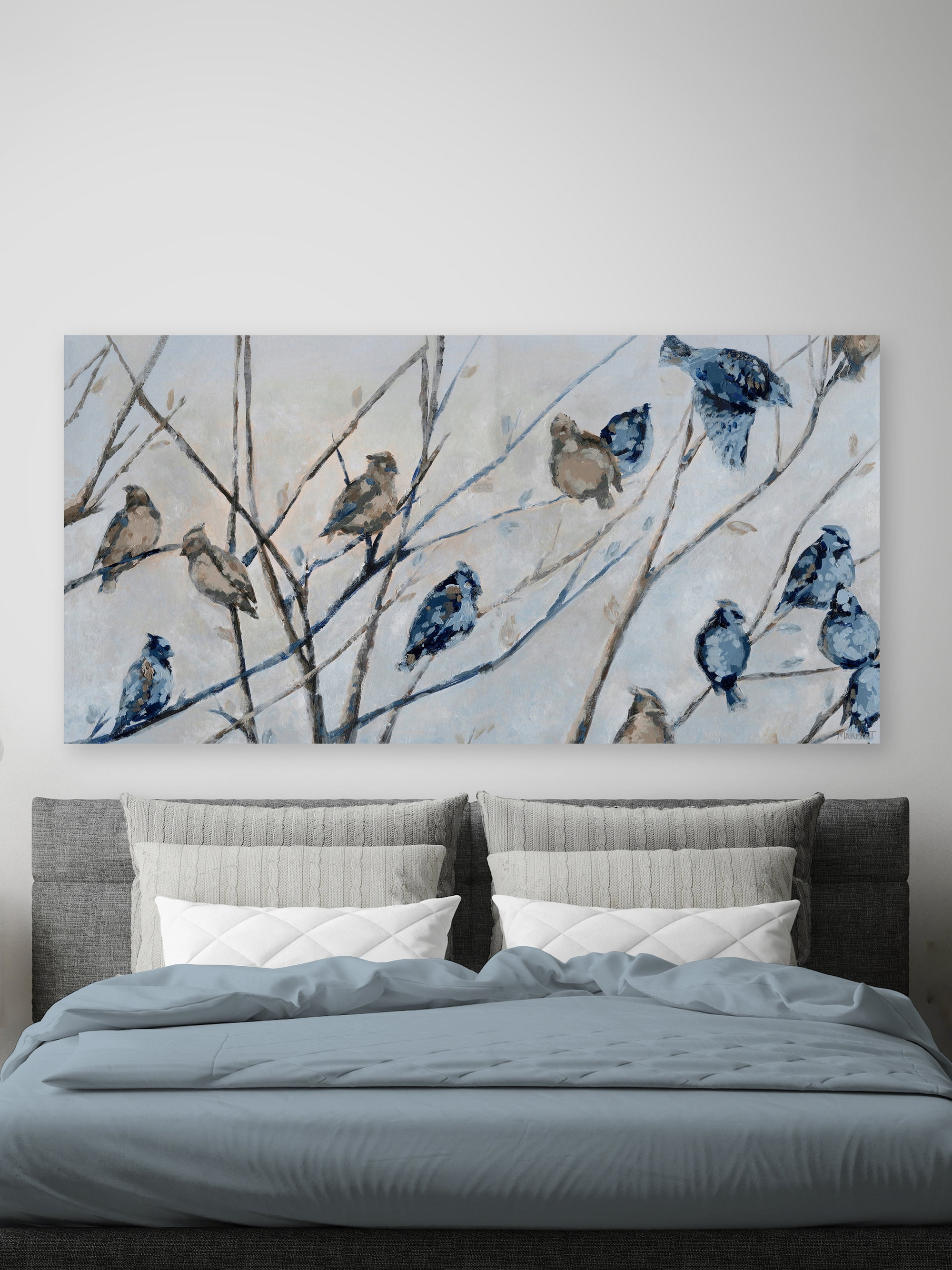 Marmont Hill Circle of Birds Canvas Wall Art