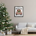 thumbnail image 2 of Stupell Industries North Pole Christmas Co. Sign Graphic Art Jet Black Floating Framed Canvas Print Wall Art, Design by Lettered and Lined, 2 of 6