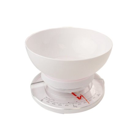 Home Basics Plastic Food Scale  White