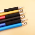 thumbnail image 4 of QJUHUNG Universal 2 in 1 Disc and Fiber Tip Capacitive Stylus Touch Screen Pen for All Touch Screen Devices Tablets & Cell Phones (Dark Blue), 4 of 4
