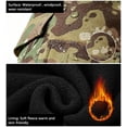 thumbnail image 4 of TRGPSG Men's Fleece Lined Cargo Pants, Waterproof Insulated Winter Hiking Pants, Multi-Pocket Thermal Work Pants,DQ Camo Size 36, 4 of 5