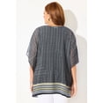 thumbnail image 2 of Catherines Women's Plus Size Georgette Peasant Poncho, 2 of 4