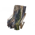 thumbnail image 4 of United States Soft Flannel Fleece Throw Blanket, Central Park from the Air Surrounded by Buildings Downtown View, Cozy Plush for Indoor and Outdoor Use, 60" x 80", Fern Green Sand Brown, by Ambesonne, 4 of 6