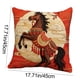 thumbnail image 2 of Estándares de Almohada Tamaño Estándar Algodón, 17.7x17.7 Pulgadas Cubiertas de Almohada Decorativas con Tela Suave, Estándares de Almohada con Cremallera Tamaño Estándar, Cremallera Oculta para la De, 2 of 7