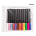 thumbnail image 1 of [jm]handaiyan 12 pzs delineador líquido colorido mate duradero impermeable k1 huangjie unisex, 1 of 2