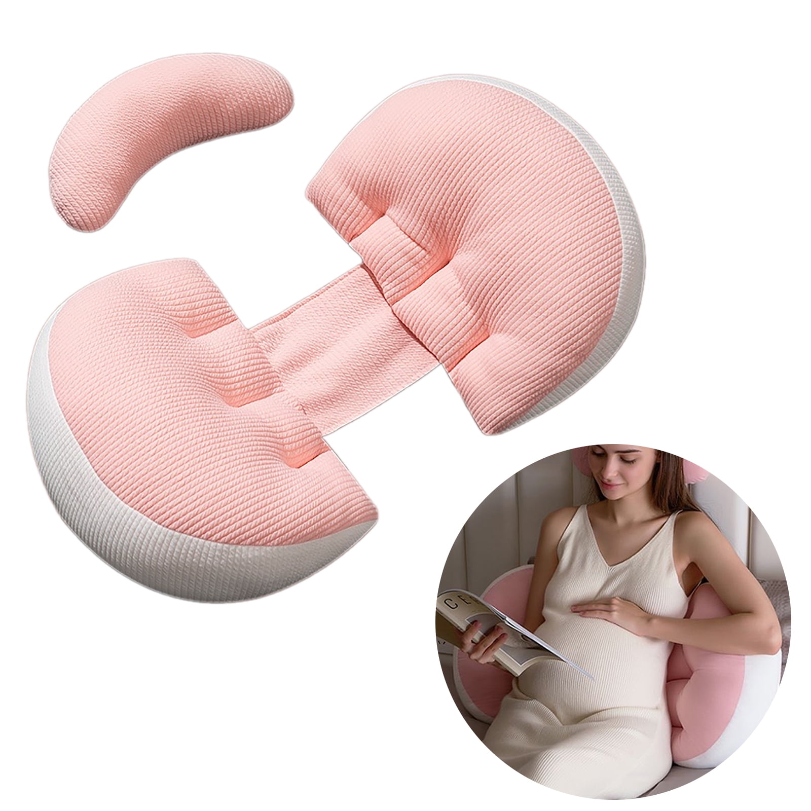 Body Pillow Waist Support Pillow Supportive Pillow for Pregnant Women Promote Relaxation Restful Sleep