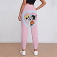 thumbnail image 2 of The Powerpuff Girls Women's Jogger Track Pants Print Drawstring Lounge Sweatpants Casual Trousers for Yoga, Workout 2XL, 2 of 7