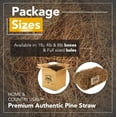 thumbnail image 2 of Premium Pine Straw Mulch Bale for Landscaping, Organic Material Made from Authentic Pine Needles Ideal for Gardening, Soil Moisture Retention., 2 of 5