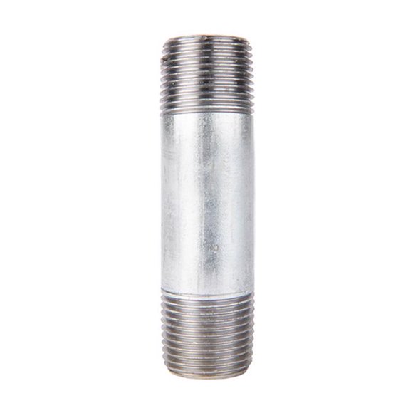 Boquilla STZ INDUSTRIES de acero galvanizado de 1/2 pulgada MPT x 3 pulgadas