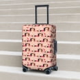 thumbnail image 6 of Yiaed Love dachshund dogs Print Travel Luggage Cover Suitcase Protector Covers Elastic Luggage Anti-scratch(No luggage included）-Medium, 6 of 7