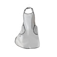 thumbnail image 2 of Delantal de cocina, delantal para hornear, delantal impermeable para servir con bolsillos para toallitas húmedas, largo 70 cm, ancho 60 cm, correa de Negro Soledad delantal cocinero, 2 of 10