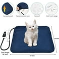 Electric Pet Heating Pad Auto ShutOff, 45x45 cm Heat for Dogs and
