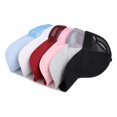 thumbnail image 3 of Sports Running Cap,Sunshade Breathable Cotton Ponytail Hat,Headwear With Adjustable Back Closure For Messy High Buns, 3 of 6