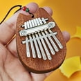 thumbnail image 3 of 8 Touches Mini Kalimba Doigt Pouce Piano Marimba Accessoire Musical Pendentif Cadeau, 3 of 5