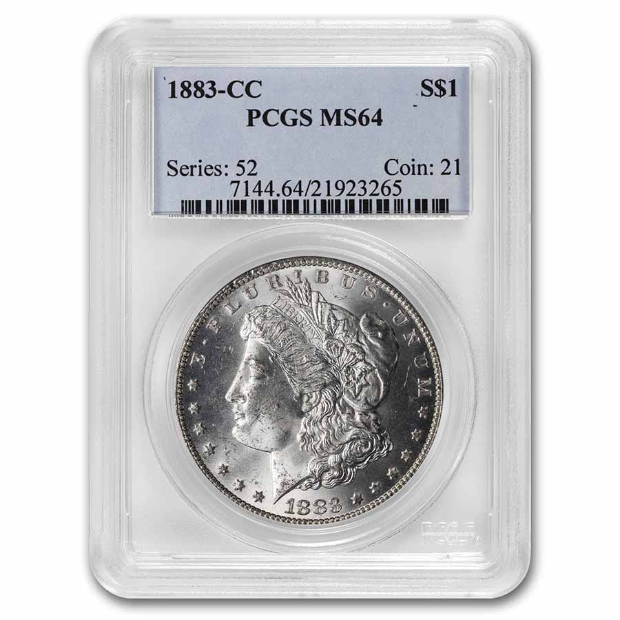 1883-CC Morgan Dollar MS-64 PCGS - Walmart.com