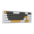 thumbnail image 1 of Clavier Mécanique de Jeu Mécanique 78 Touches Rétroéclairé RGB Interrupteur Bleu USB Filaire Clavier Mécanique avec Bouton de Volume pour PC Portable Voyage, 1 of 7