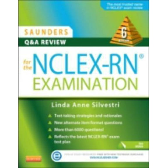 Pre-Owned Saunders Q & A Review for the NCLEX-RN® Examination (Paperback) 1455753734 9781455753734