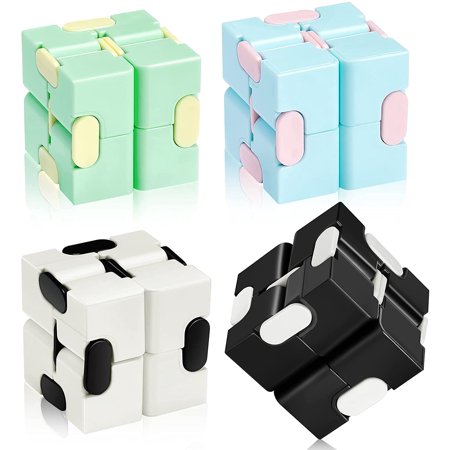 Infinity Cube Toy Anxiety Relief Fidget Toy Hand-Held Magic Sensory ...