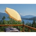 thumbnail image 3 of DestinationGear 6 ft. Aluminum Italian Stripe Bistro Umbrella, 3 of 7