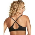 thumbnail image 4 of Maidenform Comfy Soft Demi Underwire Bra Black/Body Beige Lining 32B Women's, 4 of 4